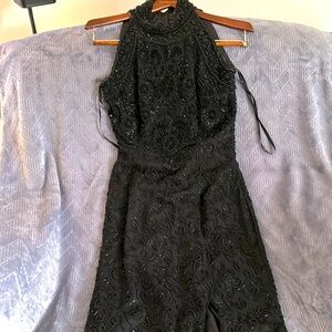 Formal fully beaded Adrianna Papell Evening Gown